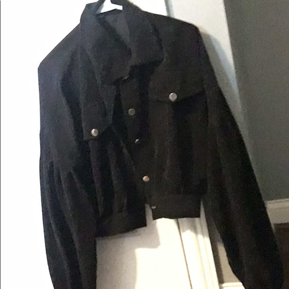 Western button up jacket